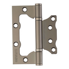 Петля Fuaro 500-2BB/BL бабочка универсальная неразъемная 100х2,5 мм графит