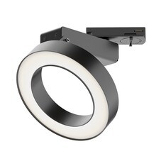 Светодиодный трековый светильник однофазный Maytoni Technical Rim Unity 3000К 12 Вт черный (TR044-1-12W4K-B)