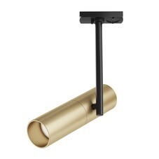 Трековый светильник однофазный Maytoni Technical Elti Unity 50 Вт GU10 золото/черный (TR005-1-GU10-BG)