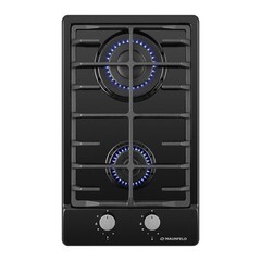 Варочная панель газовая Maunfeld EGHE.32.6CB/G 2 конфорки черная