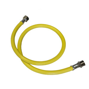 Шланг для газа ПВХ армированный СТМ 1/2 НР(ш) х 1/2 ВР(г) 400 см желтый