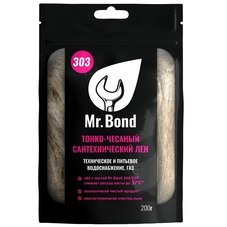 Лен сантехнический Mr.Bond QS 303 200 г