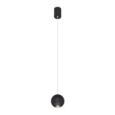 Светильник светодиодный подвесной Elektrostandard Giro 4200К 7 Вт 3 кв.м черный IP20 (a055672)