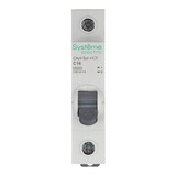 Автоматический выключатель модульный Systeme Electric City9 Set 1P 16А тип C 4,5 кА 230 В (C9F34116)
