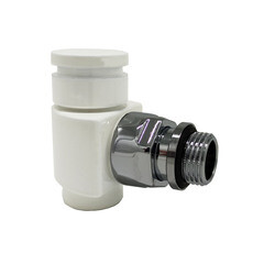Клапан запорный угловой SR Rubinetterie Prestige Minimal 1/2 ВР(г) х 1/2 НР(ш) для радиатора (0353-1500VC0A)