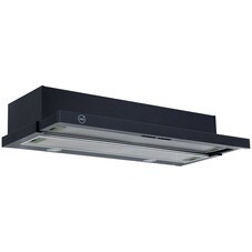 Кухонная вытяжка встраиваемая MBS Aralia 190 Black Glass 90 см черная