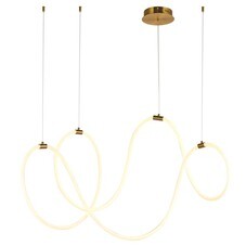 Люстра светодиодная подвесная Arte Lamp Klimt 55 Вт 3000К 26 кв.м (A2850SP-80PB)