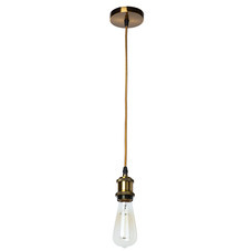 Светильник подвесной Arte Lamp Electra E27 60 Вт 2 кв.м медь IP20 (A7002SP-1PB)