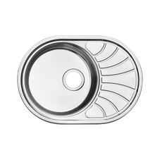Мойка для кухни Iddis Suno 65х46х18 см врезная с крылом сталь (SUN65SDi77)