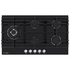 Варочная панель газовая Lex GVG 954 5 конфорок черная