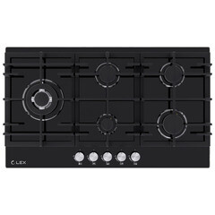 Варочная панель газовая Lex GVG 954 5 конфорок черная