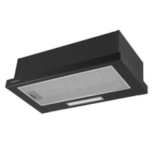 Кухонная вытяжка встраиваемая Maunfeld Clyde 60 Glass Black 60 см черная