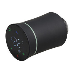 Умная термоголовка для радиатора Zigbee Sibling Smart Home черная