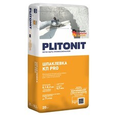 Шпаклевка полимерная Plitonit Кп Pro финишная белая 20 кг