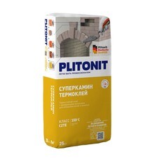 Клей для облицовки печей и каминов Plitonit СуперКамин 5 кг