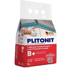 Клей для плитки и камня Plitonit B+ 5 кг
