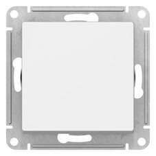 Выключатель Systeme Electric AtlasDesign одноклавишный встраиваемый лотос с самовозвратом (ATN001315)