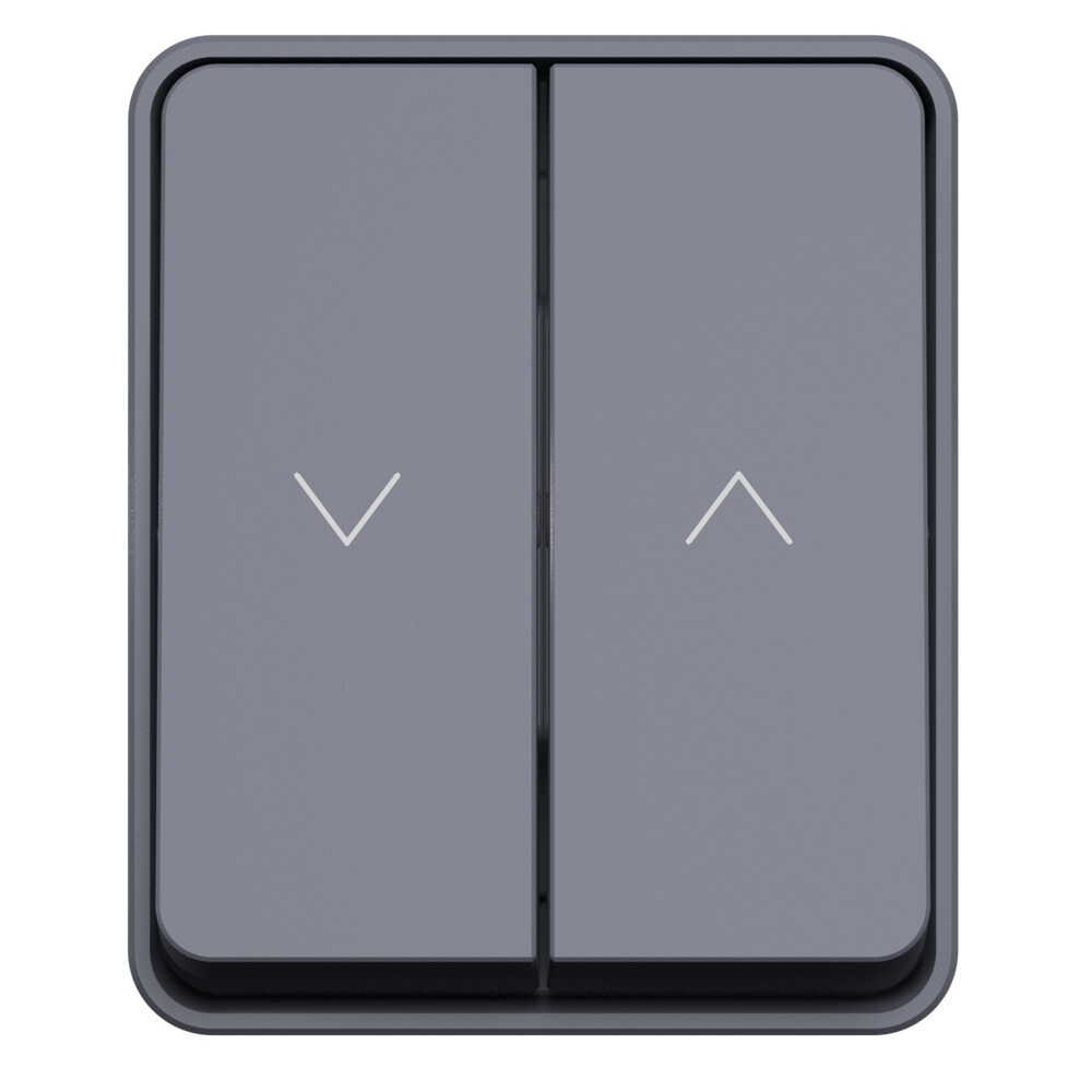 Кнопка управления жалюзи Systeme Electric AtlasDesign Profi54 накладная антрацит (ATN544019), Черный
Кнопка управления жалюзи Systeme Electric AtlasDesign Profi54 накладная антрацит (ATN544019), Черный