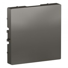 Заглушка Systeme Electric AtlasDesign встраиваемая сталь (ATN000909)