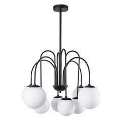 Люстра подвесная Arte Lamp Mebsuta E14 320 Вт 15 кв.м (A1675LM-8BK)