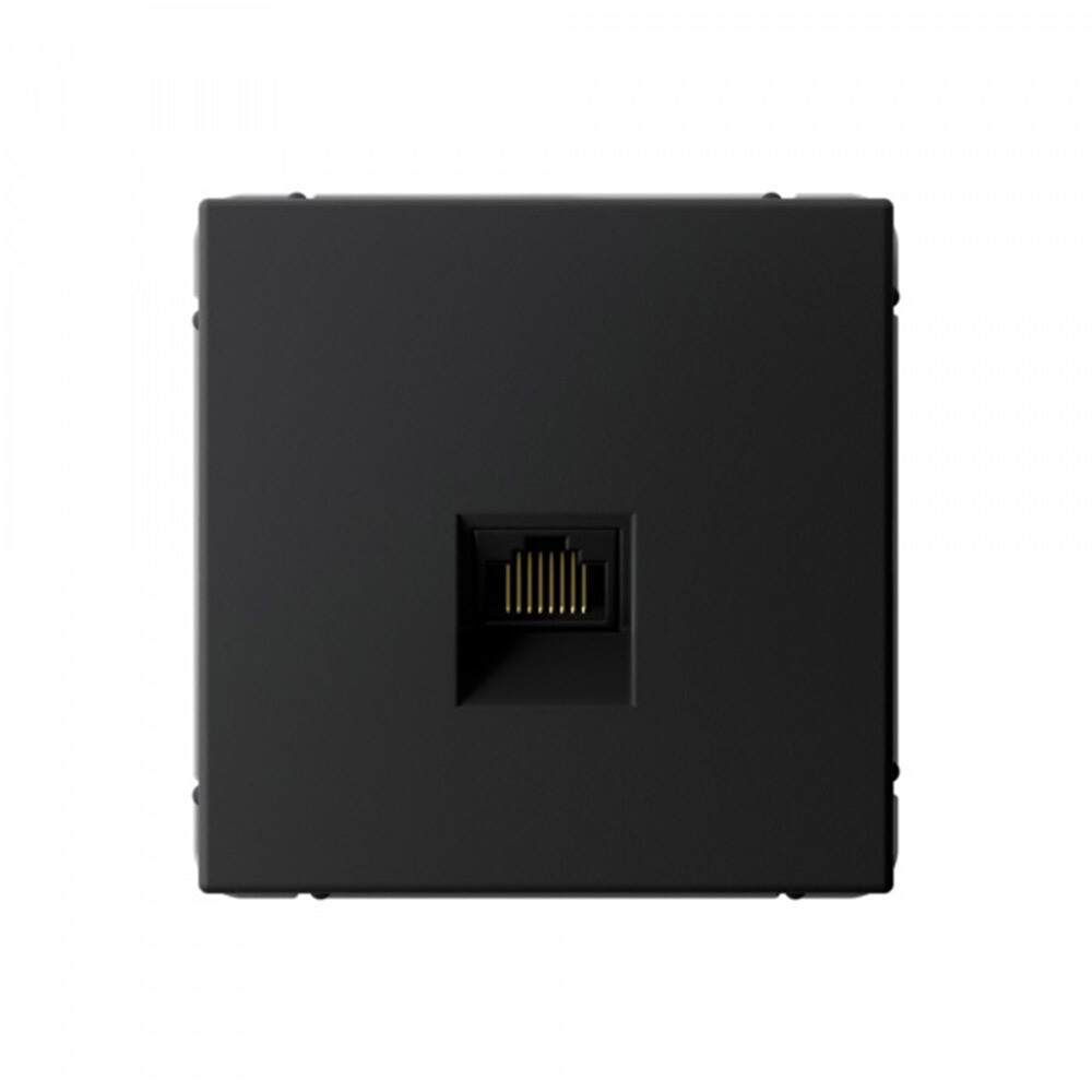 Розетка компьютерная Systeme Electric ArtGallery встраиваемая карбон RJ45 (GAL001086), Черный
Розетка компьютерная Systeme Electric ArtGallery встраиваемая карбон RJ45 (GAL001086), Черный