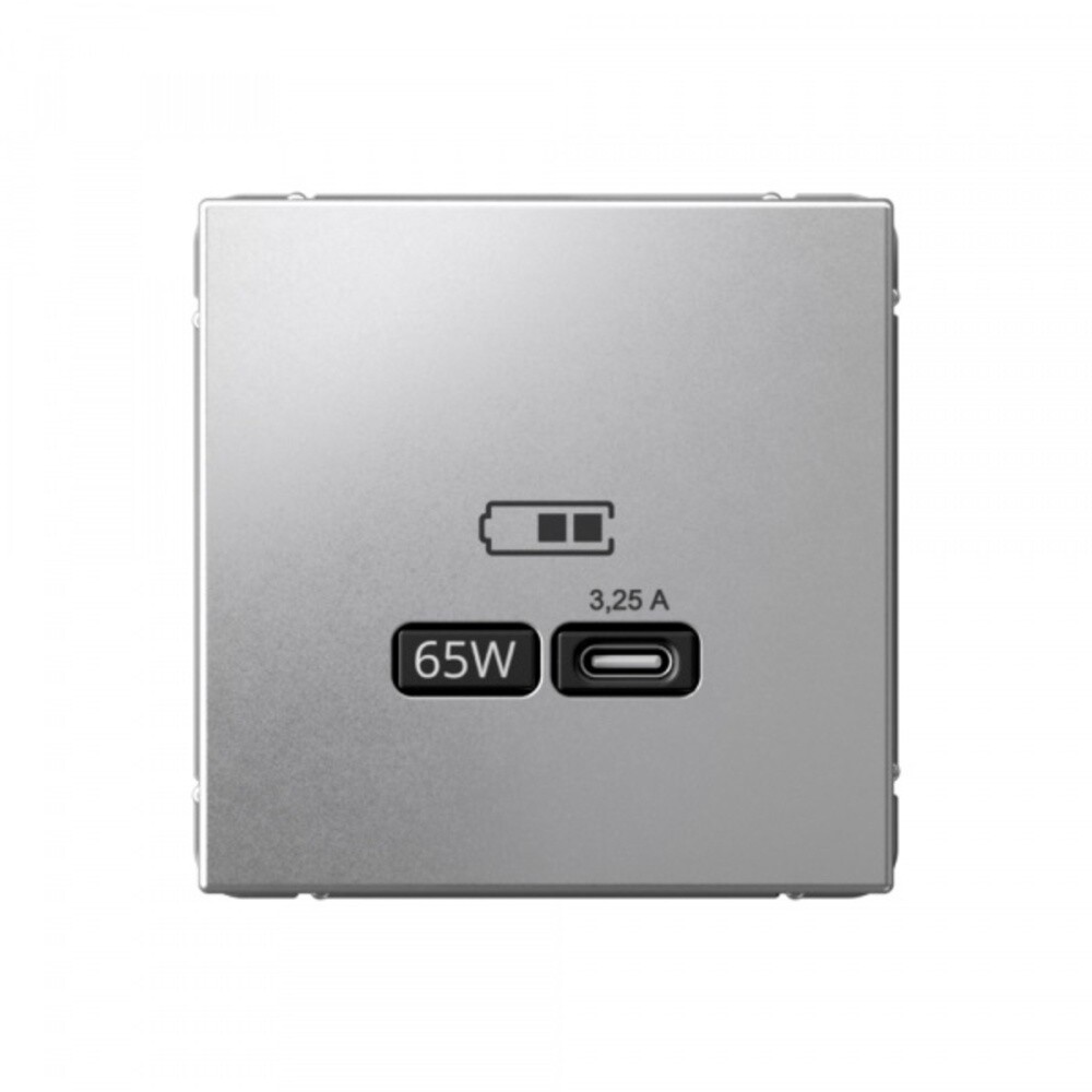 Розетка USB Systeme Electric ArtGallery встраиваемая алюминий Type-C (SE GAL000327), Серый
Розетка USB Systeme Electric ArtGallery встраиваемая алюминий Type-C (SE GAL000327), Серый