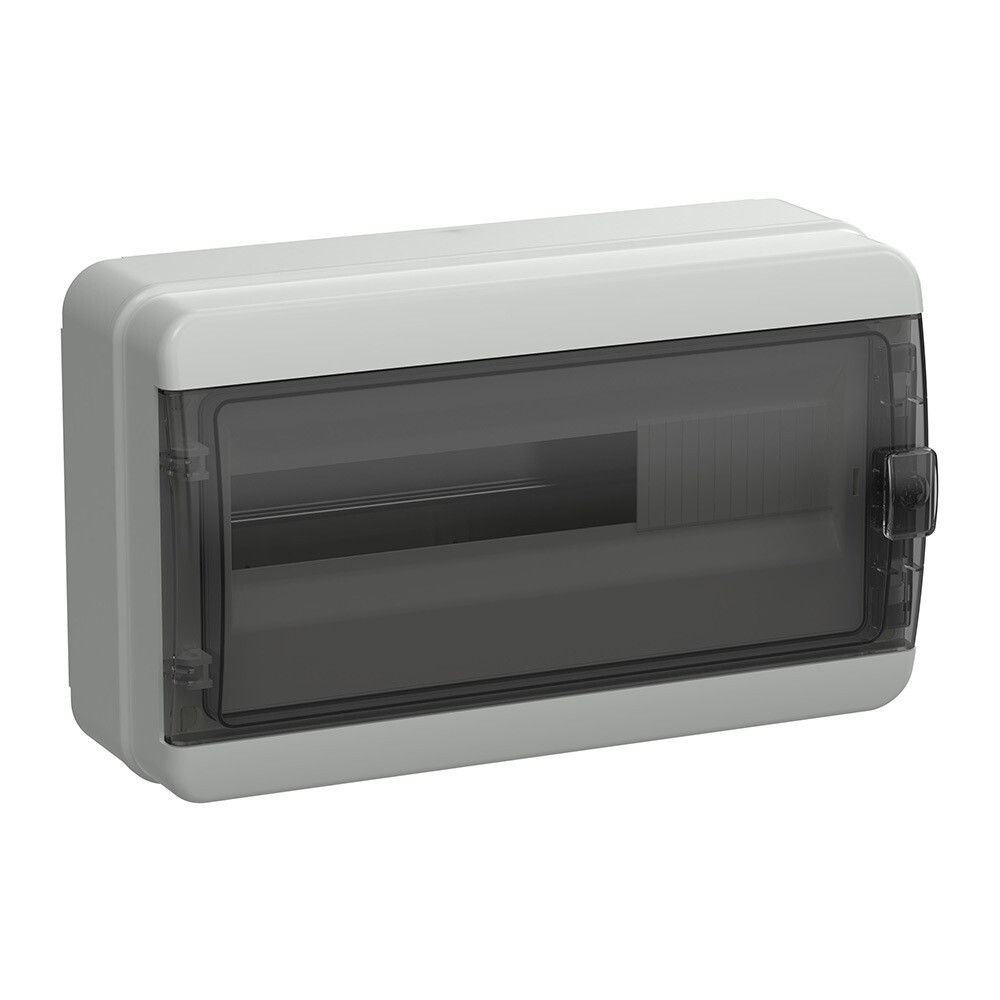 Щит распределительный навесной IEK Tekfor КМПн-18 пластиковый IP65 240х102х218 мм 18 модулей прозрачная дверь, Белый
Щит распределительный навесной IEK Tekfor КМПн-18 пластиковый IP65 240х102х218 мм 18 модулей прозрачная дверь, Белый