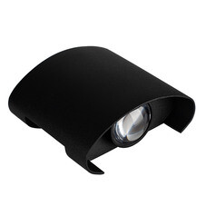 Светильник светодиодный фасадный настенный Arte Lamp Bosto черный 4200К 2 Вт IP65 (A3122AL-2BK)
