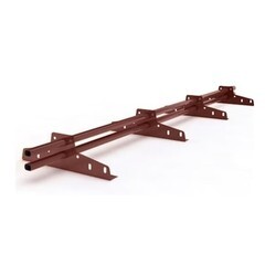 Снегозадержатель трубчатый Well Roof 2 опоры 1,5 м RAL 8017