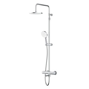 Душевая система AM.PM X-Joy с верхним душем с лейкой с изливом хром (F0785A500)