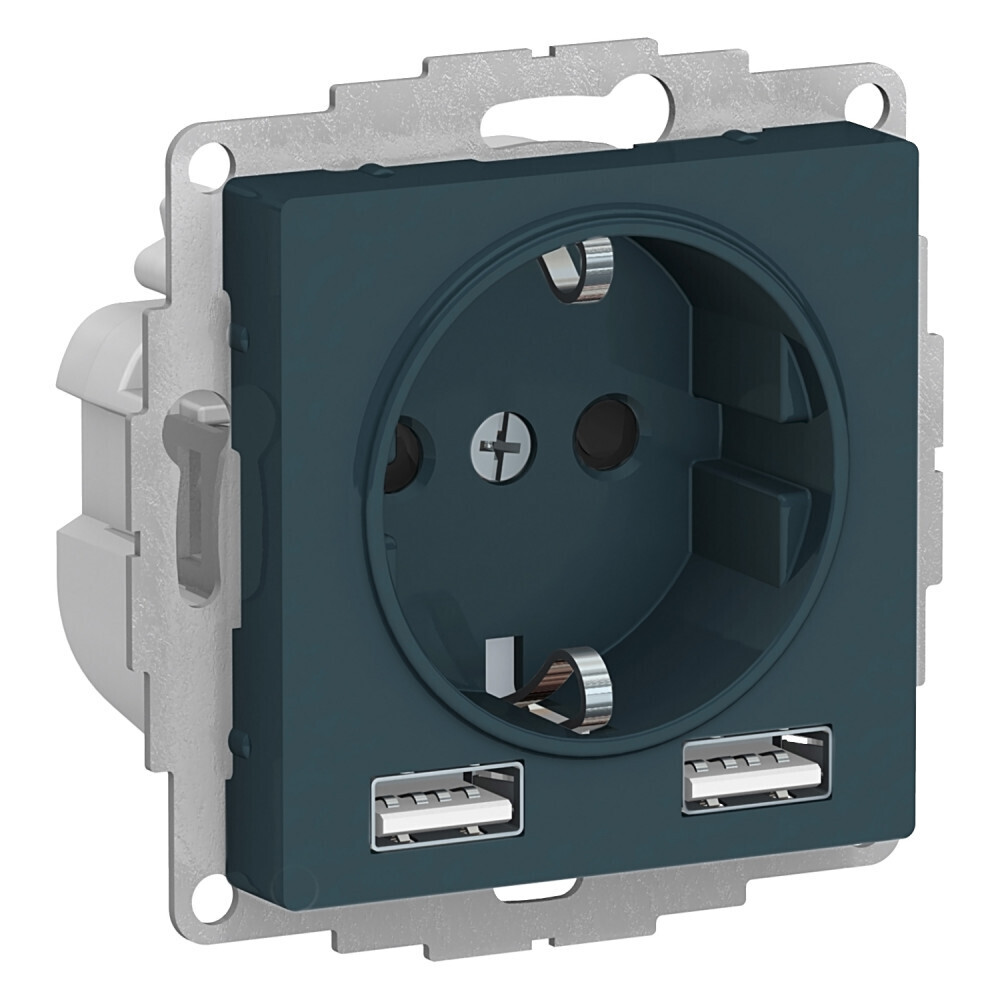 Розетка USB Systeme Electric AtlasDesign встраиваемая изумруд 2хUSB-А (ATN000830), Зеленый
Розетка USB Systeme Electric AtlasDesign встраиваемая изумруд 2хUSB-А (ATN000830), Зеленый