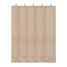 Ламели для вертикальных жалюзи 280 см Лайн бежевые (5 шт.)