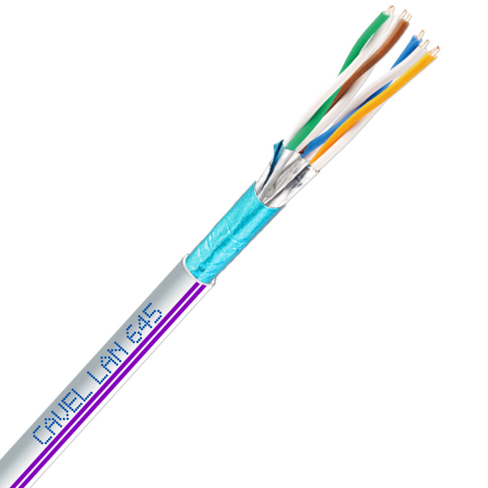 Интернет-кабель (витая пара) F/FTP CAT6a LAN 645 4х2х0,57 мм экранированный Cavel белый
Интернет-кабель (витая пара) F/FTP CAT6a LAN 645 4х2х0,57 мм экранированный Cavel белый