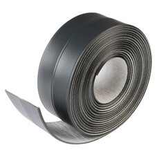 Лента бордюрная для ванны самоклеящаяся 38х3350 графит Аккурат