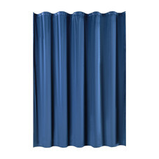 Штора для ванны Moroshka Velvet 2000х1800 мм полиэстер синяя (982-301-02)
