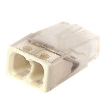 Клемма на 2 провода КМ 2273-202 0,5-2,5 кв.мм самозажимная без пасты (6 шт.) (ЦБ-00021631/5108)