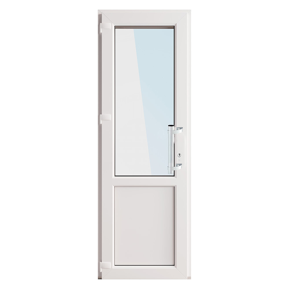 Металлопластиковая дверь VEKA 2050х800 мм алюминиевый порог белая левая стеклопакет
Металлопластиковая дверь VEKA 2050х800 мм алюминиевый порог белая левая стеклопакет