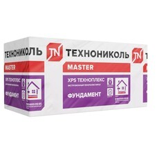 Экструдированный пенополистирол Технониколь Техноплекс Фундамент 100х580х1180 мм