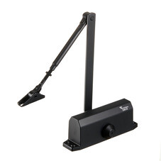 Доводчик дверной Corsa Deco (40-60 кг) черный