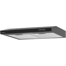 Кухонная вытяжка подвесная Krona Jessica slim 600 Black PB 60 см черная