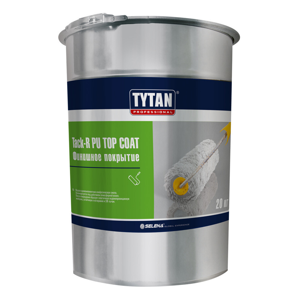 Покрытие финишное полиуретановое Tytan Professional TACK-R PU TOP COAT 20 кг серое, Серый
Покрытие финишное полиуретановое Tytan Professional TACK-R PU TOP COAT 20 кг серое, Серый