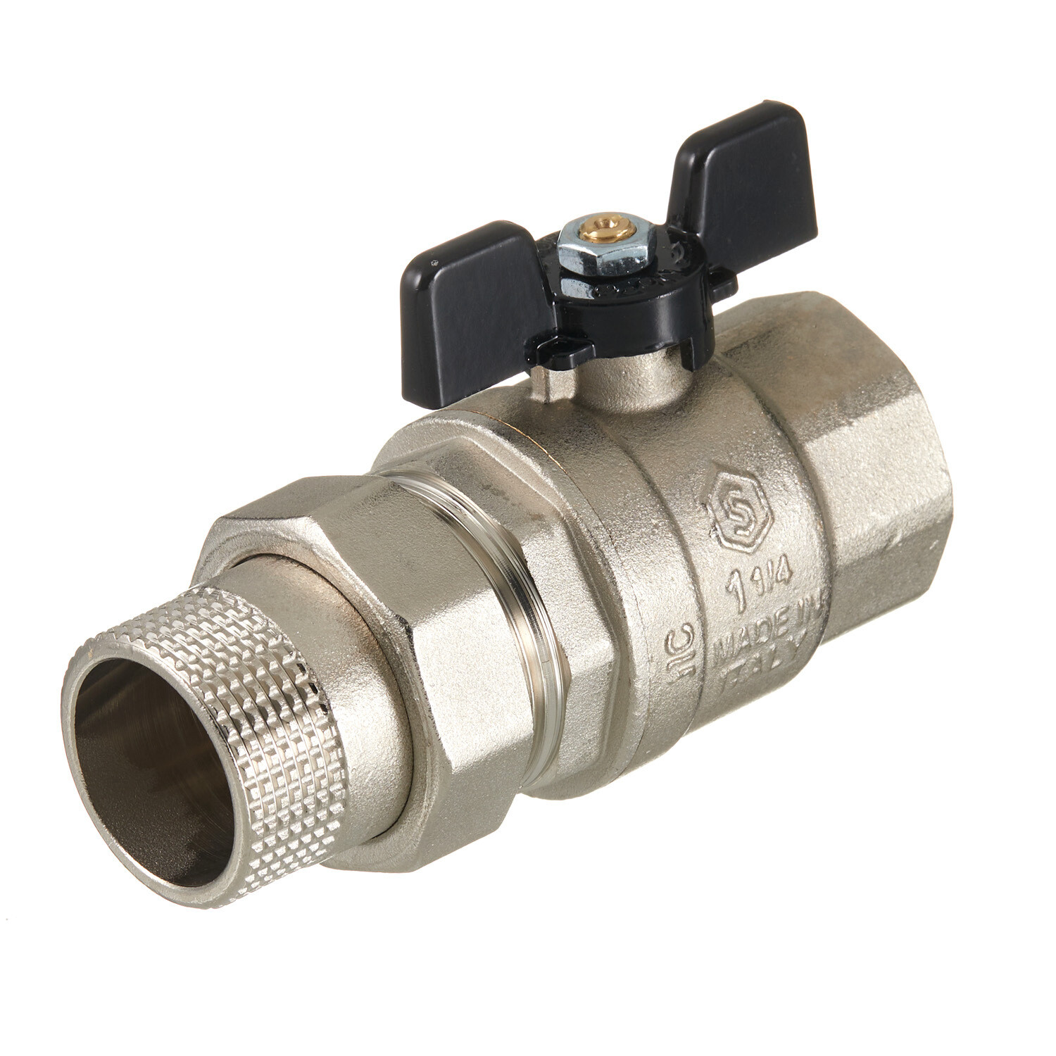 Кран шаровой латунный Stout SVB 1 1/4 ВР(г) х 1 1/4 НР(ш) полнопроходной бабочка со сгоном прямой (SVB-0007-200032)
Кран шаровой латунный Stout SVB 1 1/4 ВР(г) х 1 1/4 НР(ш) полнопроходной бабочка со сгоном прямой (SVB-0007-200032)