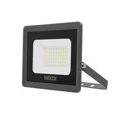 Прожектор светодиодный Wolta WFL 5700K 50 Вт IP65 серый