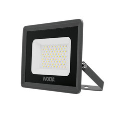 Прожектор светодиодный Wolta WFL 5700K 70 Вт IP65 серый