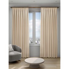 Штора блэкаут бежевая 200х280 см Decofest Омбра (153.749)