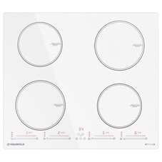 Варочная панель индукционная Maunfeld CVI594SWH Inverter 4 конфорки белая