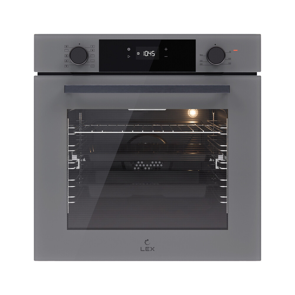 Духовой шкаф электрический встраиваемый Lex EDP 610 GR 595 мм серый
Духовой шкаф электрический встраиваемый Lex EDP 610 GR 595 мм серый