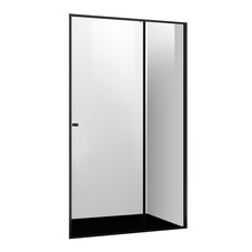 Душевая дверь раздвижная стекло прозрачное WasserKraft Dill 61S 120х200 см профиль черный (61S05)