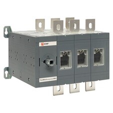 Выключатель-разъединитель EKF TwinBlock 3P 800А 400-690 В на монтажную плату (tb-s-800-3p-rev)
