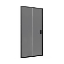 Душевая дверь раздвижная стекло тонированное Domani-Spa DoorCube 100х190 см профиль черный (DS04DCb100L0T00.Gt-Black)